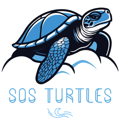 SOS Turtles: Protecting Endangered Sea Turtles Logo